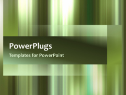 PowerPoint Template - Abstract video template of green gradient stripes moving in and out.